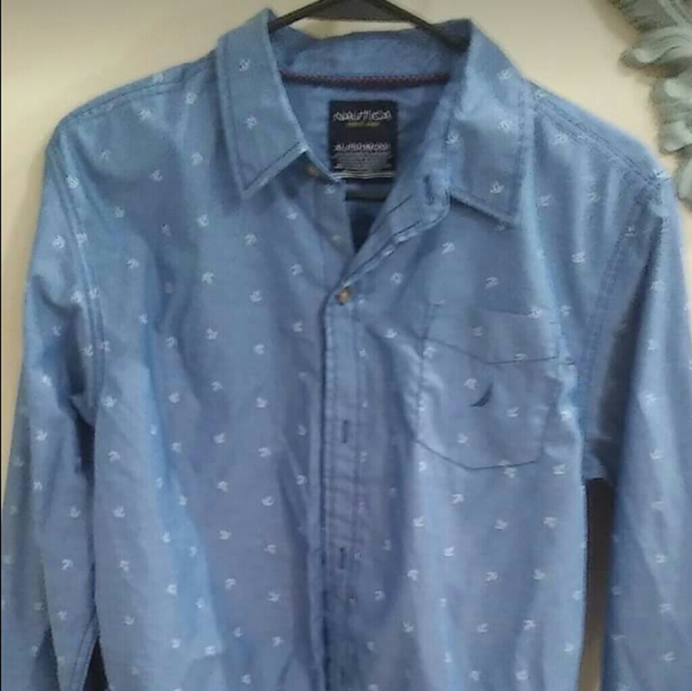 Boys Nautica Button Up